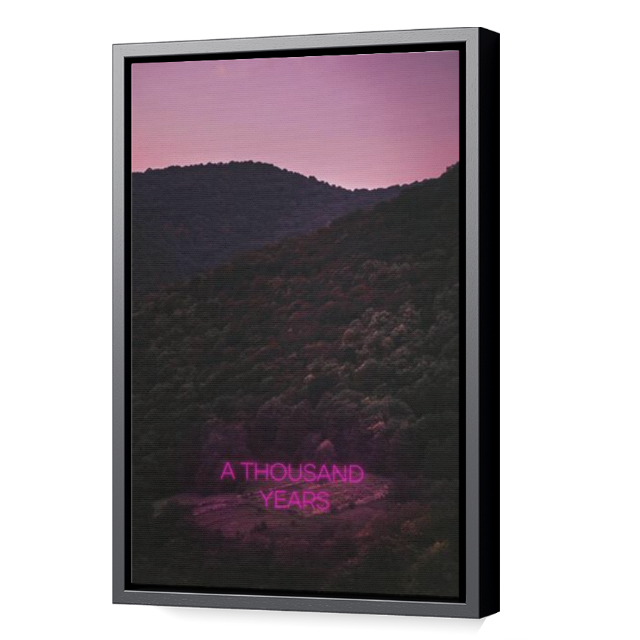 Thumbnail for Canvas - Black Floating Frame