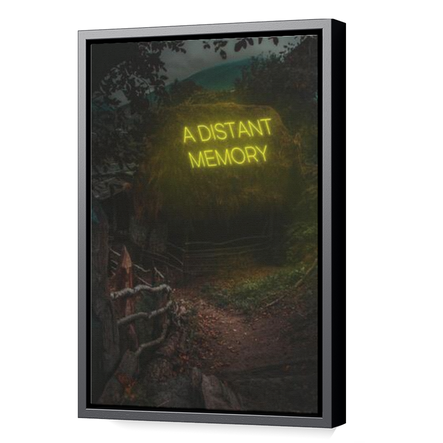 Thumbnail for Canvas - Black Floating Frame