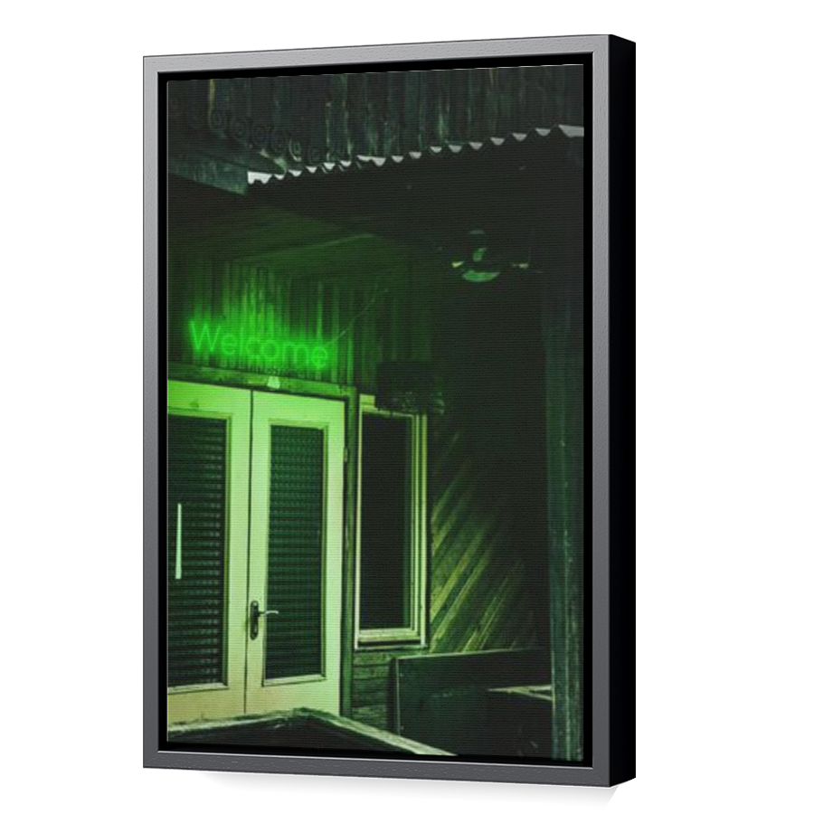 Thumbnail for Canvas - Black Floating Frame
