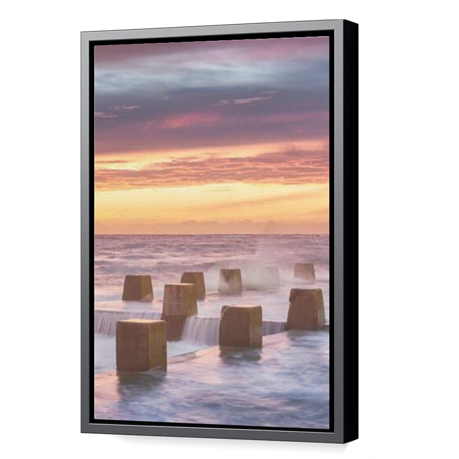 Thumbnail for Canvas - Black Floating Frame