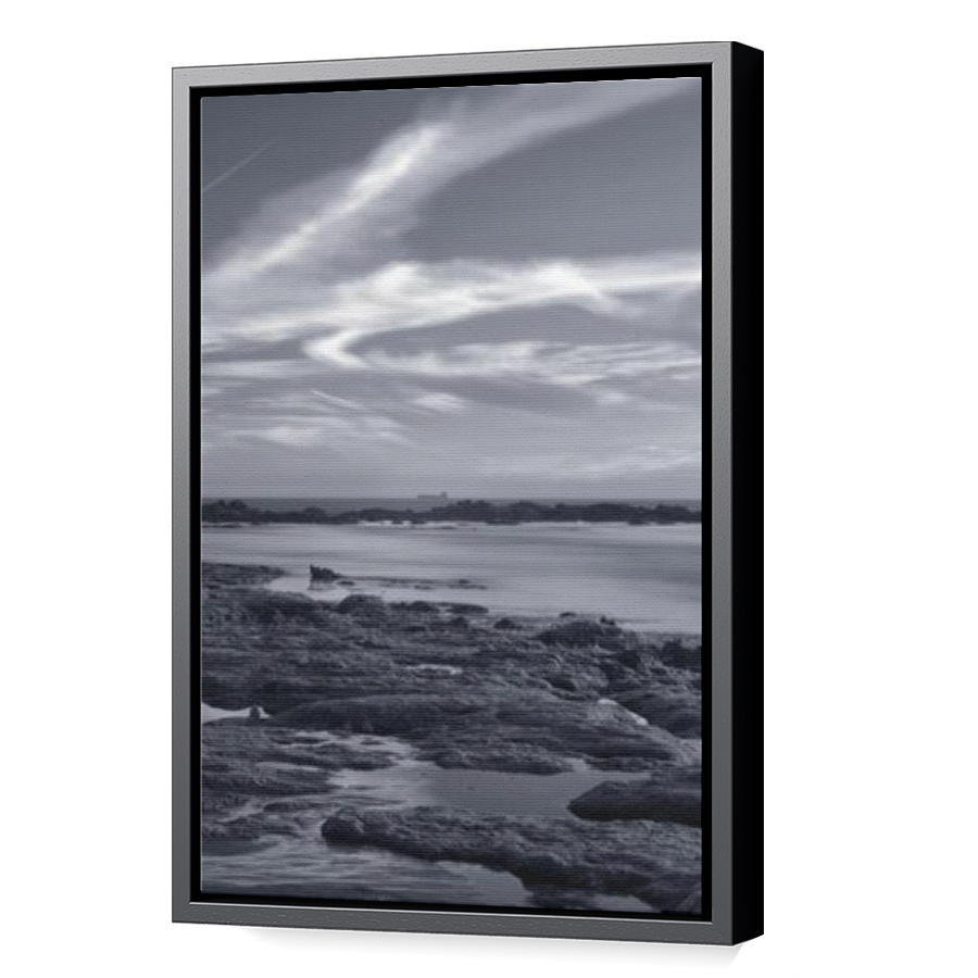 Thumbnail for Canvas - Black Floating Frame