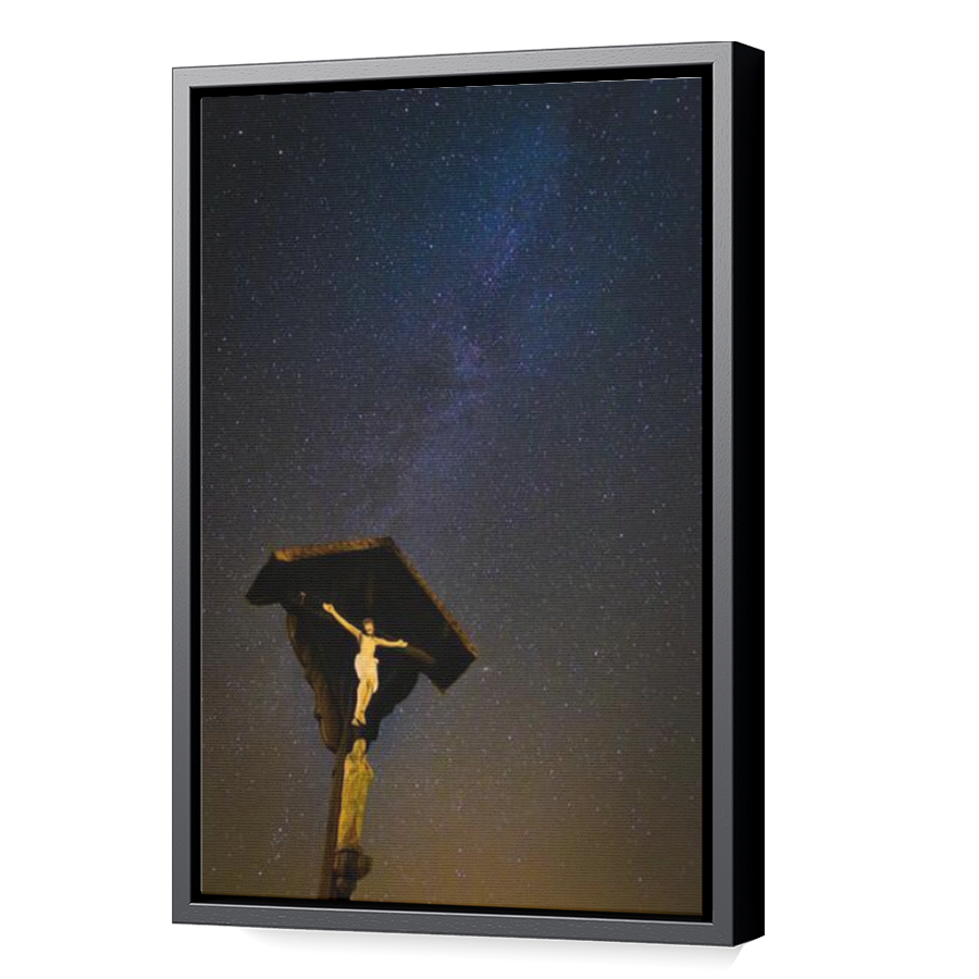 Thumbnail for Canvas - Black Floating Frame