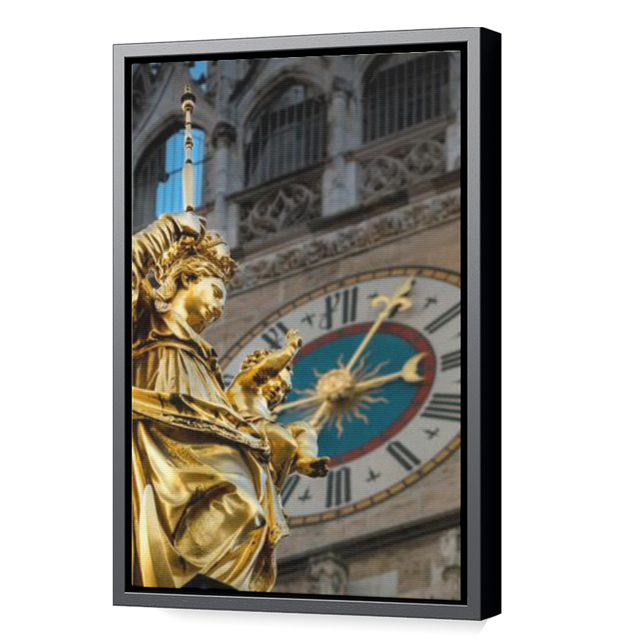 Thumbnail for Canvas - Black Floating Frame