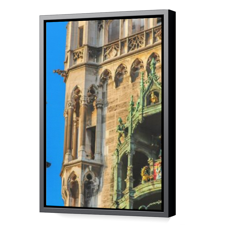 Thumbnail for Canvas - Black Floating Frame