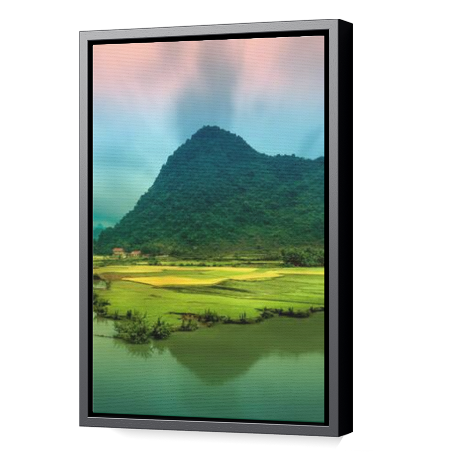Thumbnail for Canvas - Black Floating Frame