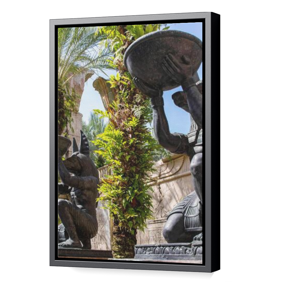 Thumbnail for Canvas - Black Floating Frame