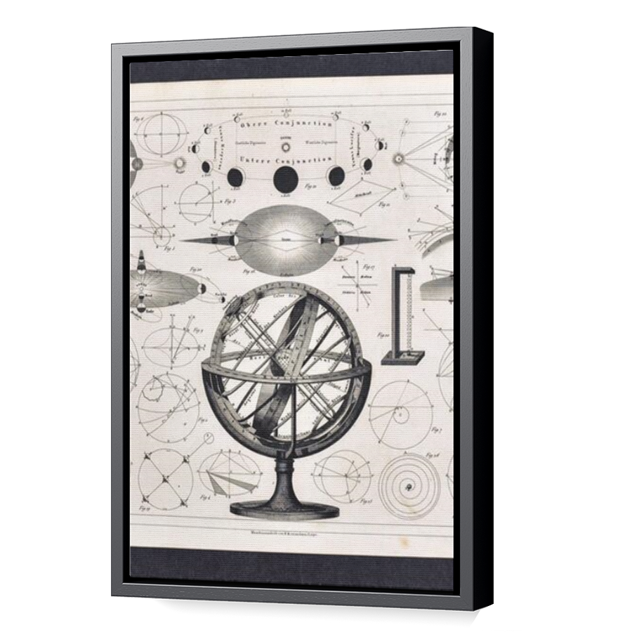Thumbnail for Canvas - Black Floating Frame