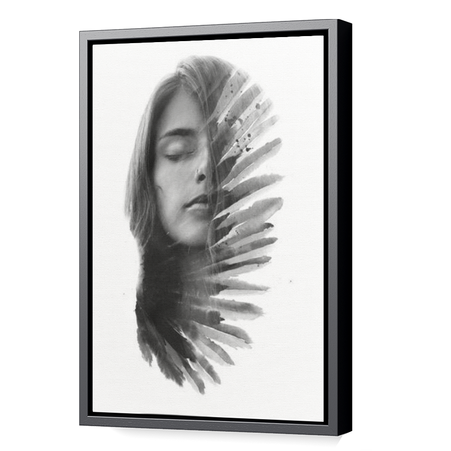 Thumbnail for Canvas - Black Floating Frame