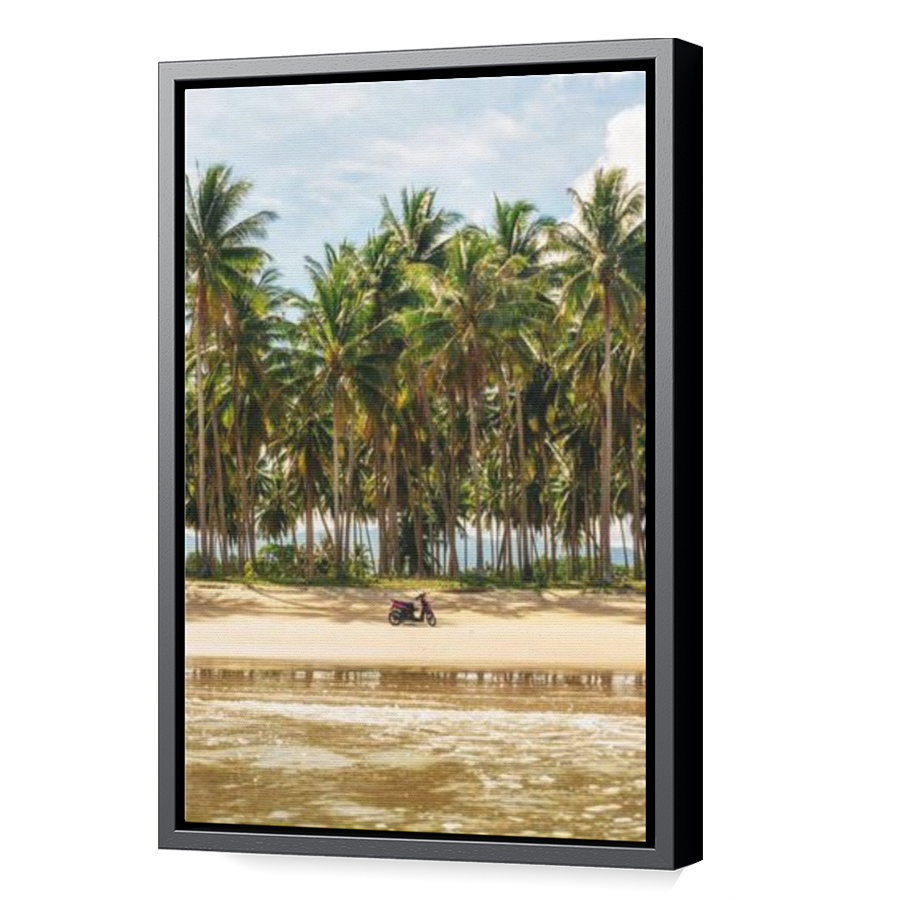 Thumbnail for Canvas - Black Floating Frame