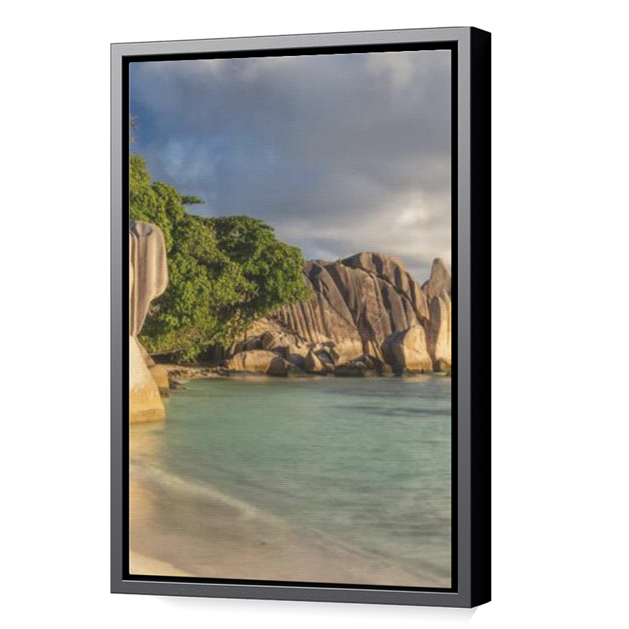 Thumbnail for Canvas - Black Floating Frame
