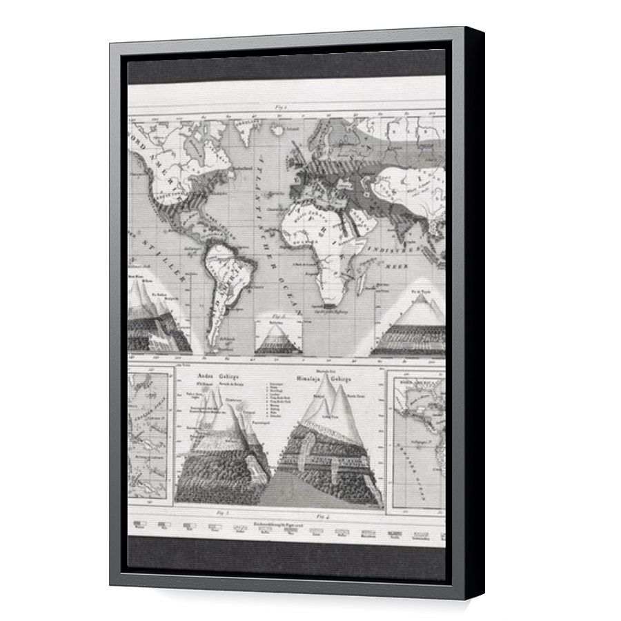Thumbnail for Canvas - Black Floating Frame