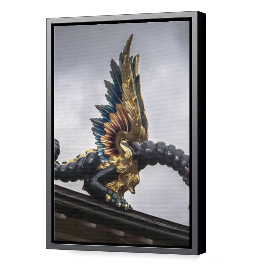 Thumbnail for Canvas - Black Floating Frame
