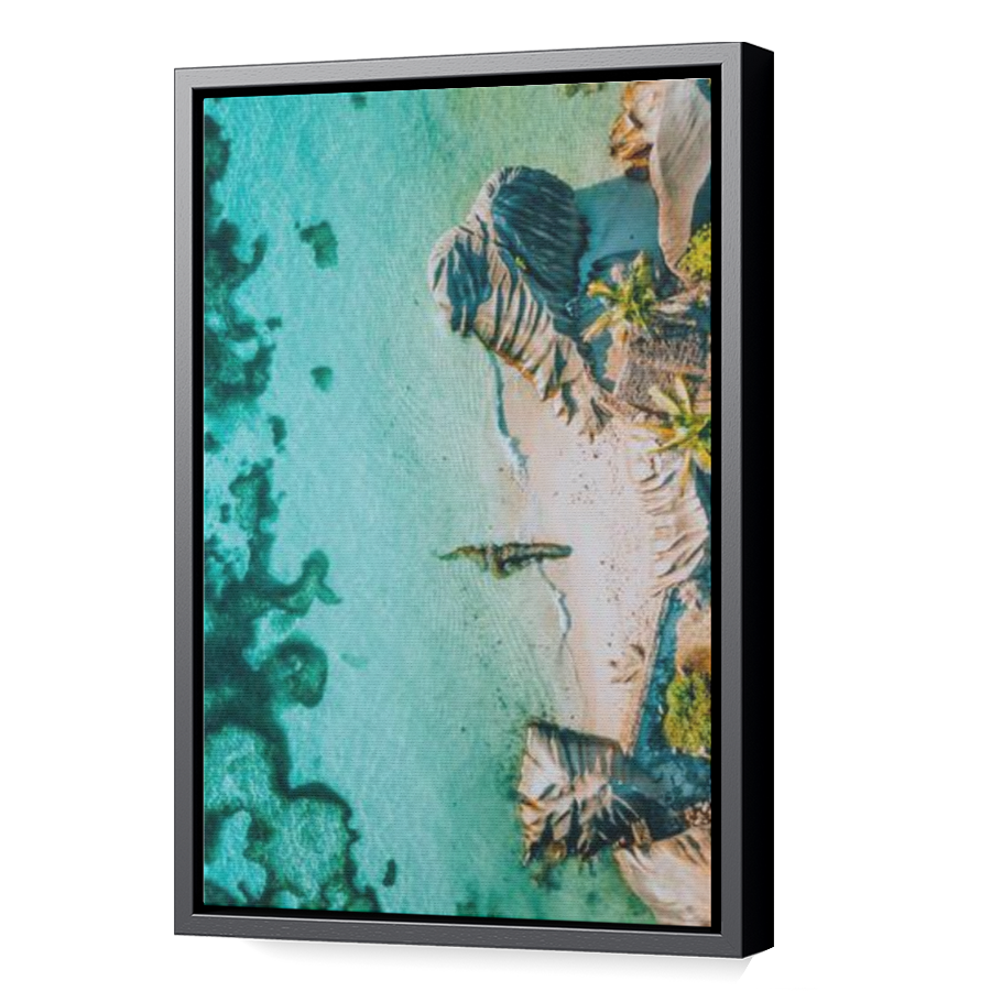 Thumbnail for Canvas - Black Floating Frame