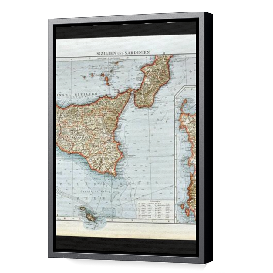 Thumbnail for Canvas - Black Floating Frame