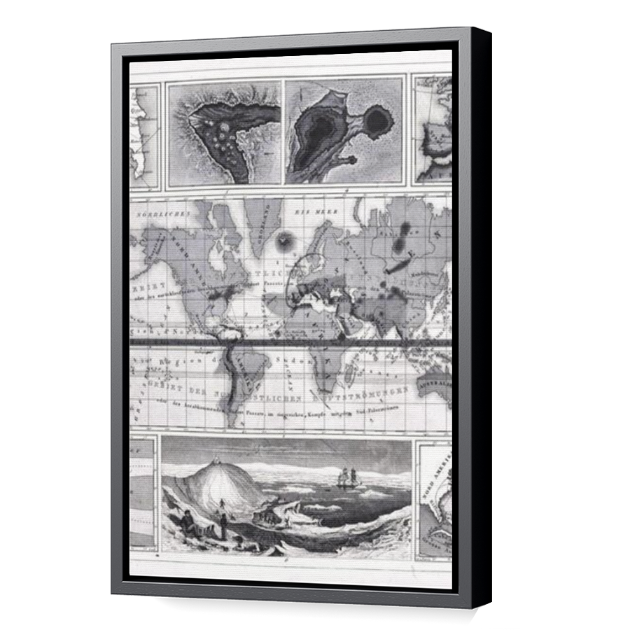 Thumbnail for Canvas - Black Floating Frame