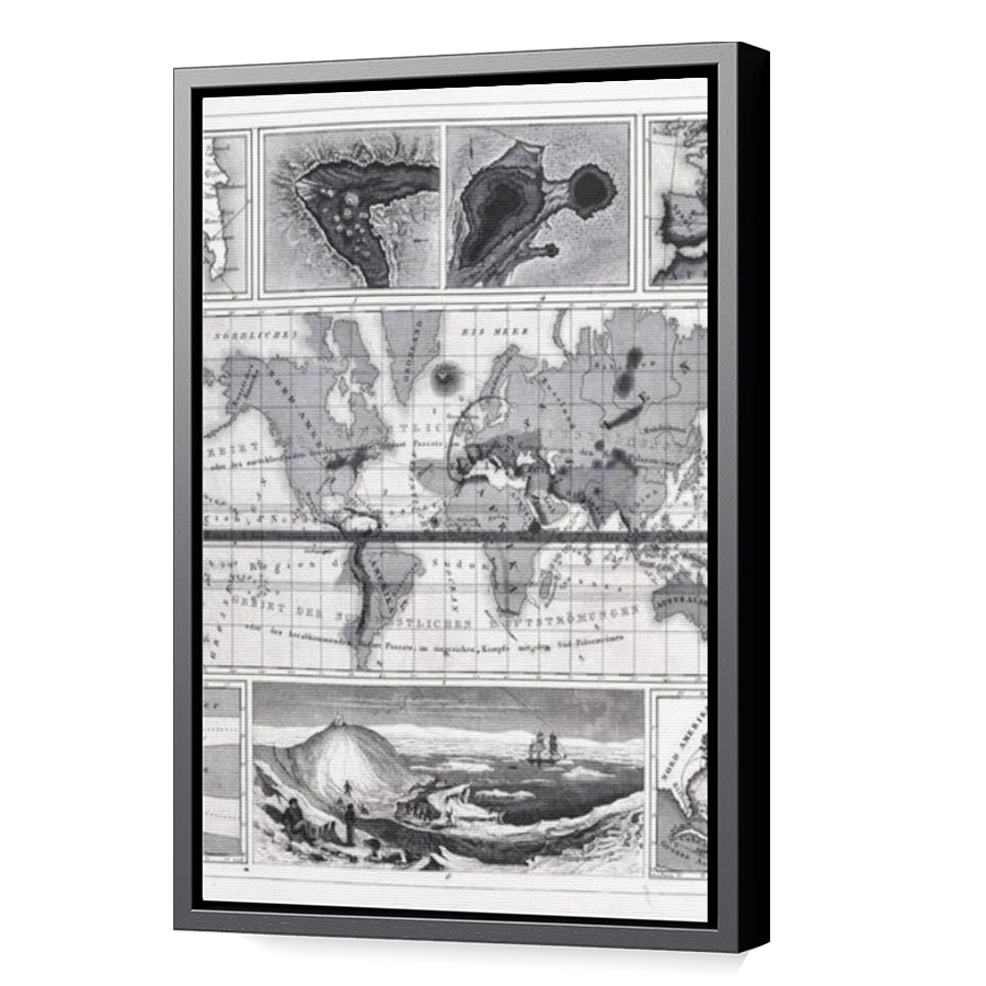 Thumbnail for Canvas - Black Floating Frame
