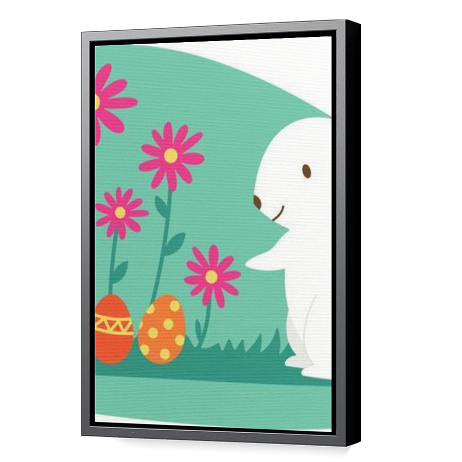 Thumbnail for Canvas - Black Floating Frame