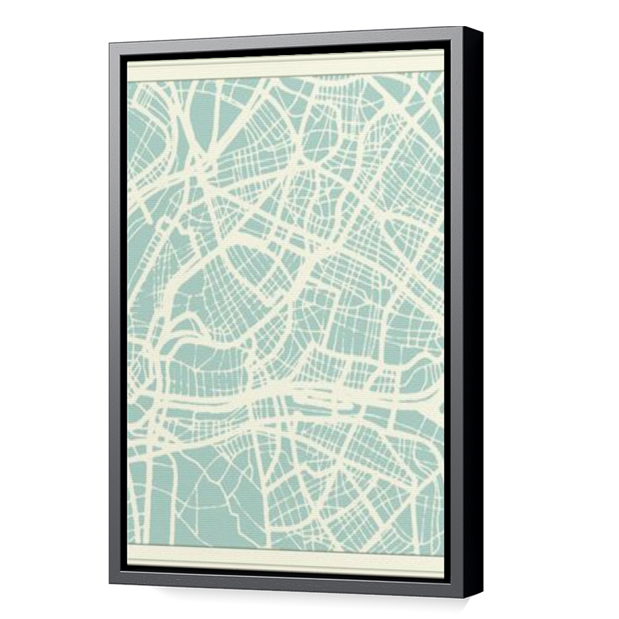 Thumbnail for Canvas - Black Floating Frame