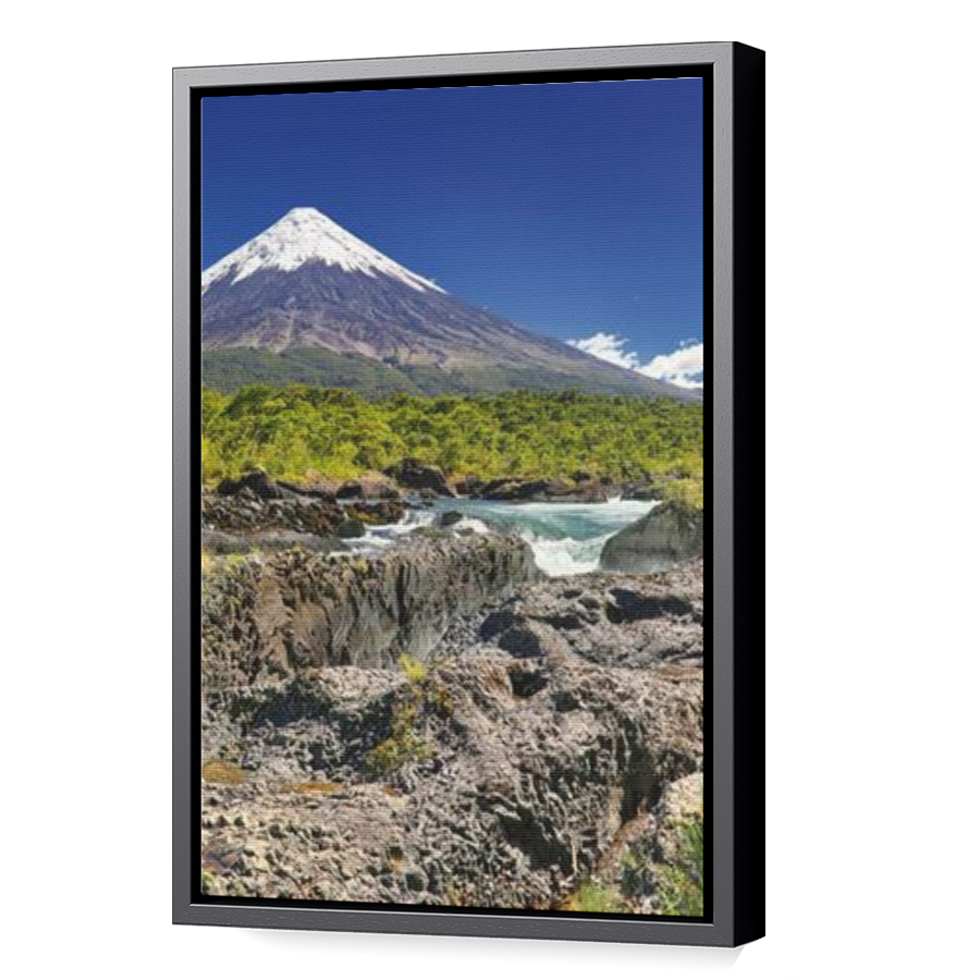 Thumbnail for Canvas - Black Floating Frame
