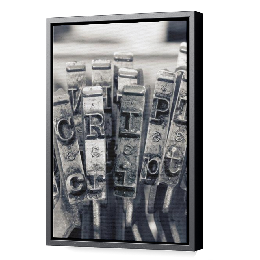Thumbnail for Canvas - Black Floating Frame