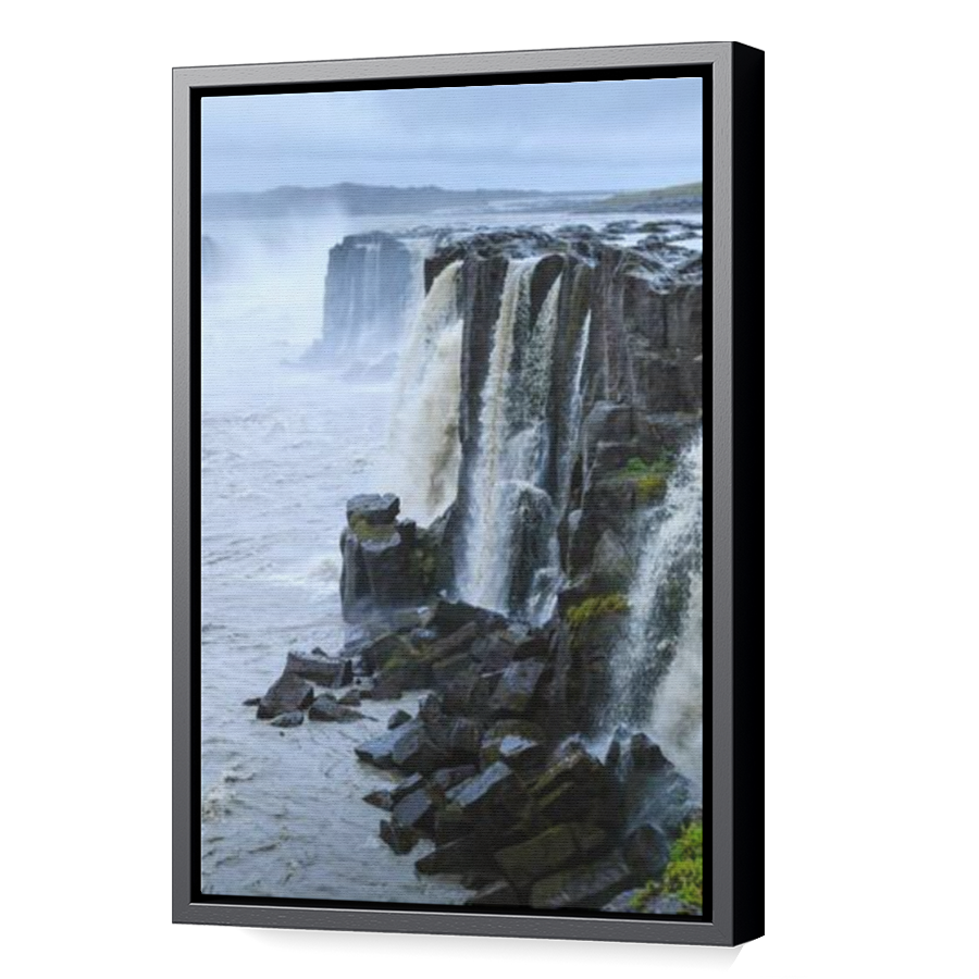 Thumbnail for Canvas - Black Floating Frame