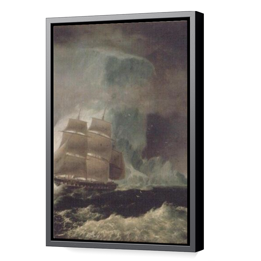 Thumbnail for Canvas - Black Floating Frame