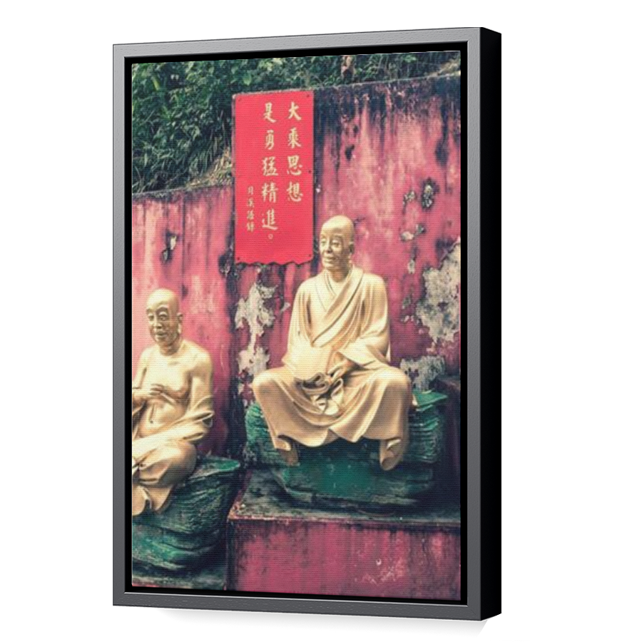 Thumbnail for Canvas - Black Floating Frame