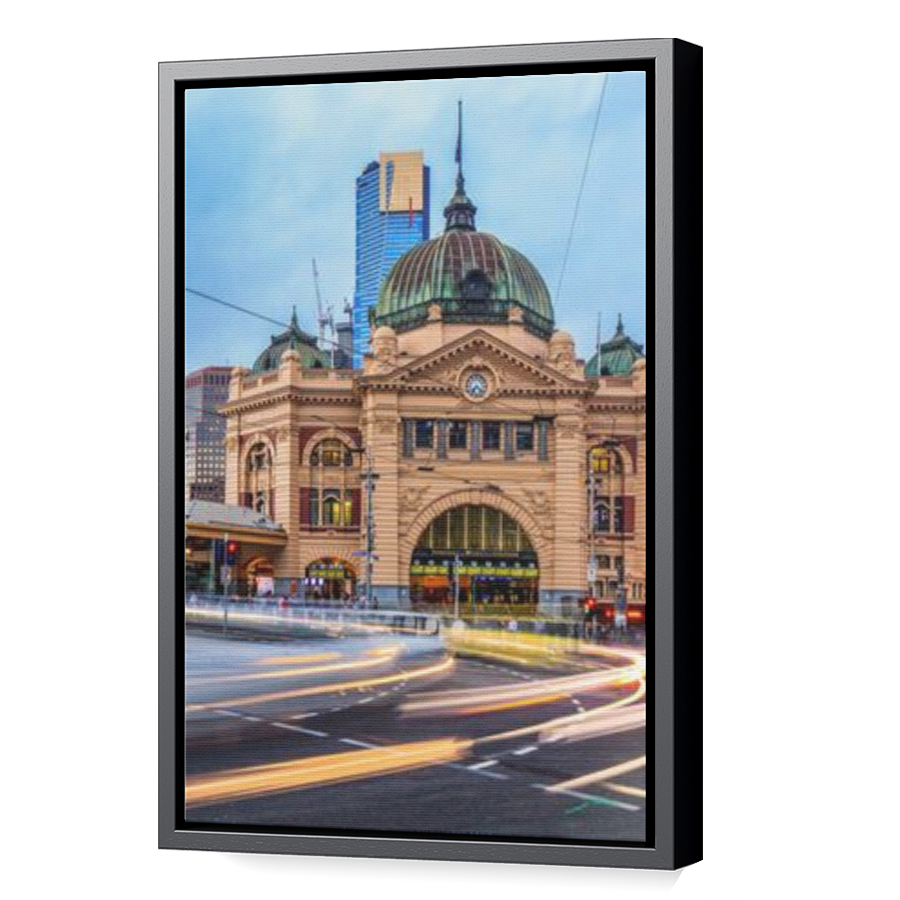 Thumbnail for Canvas - Black Floating Frame