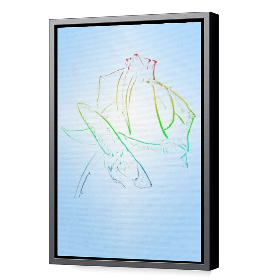 Thumbnail for Canvas - Black Floating Frame