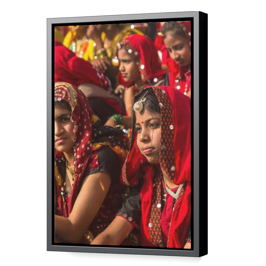 Thumbnail for Canvas - Black Floating Frame