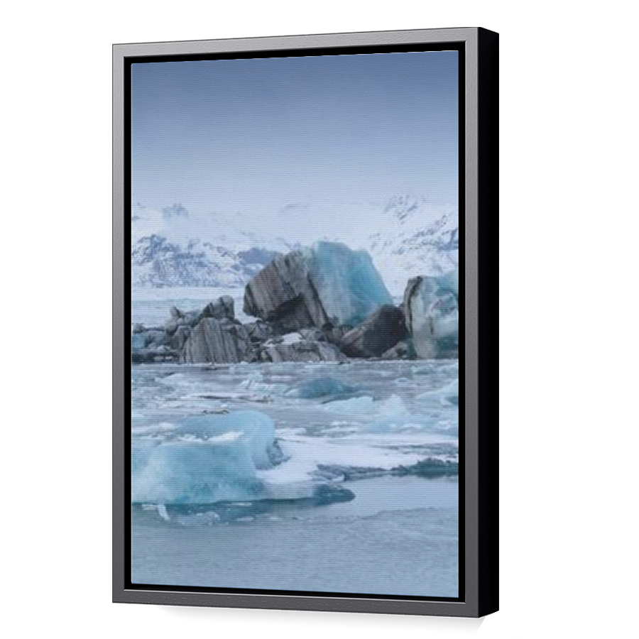 Thumbnail for Canvas - Black Floating Frame