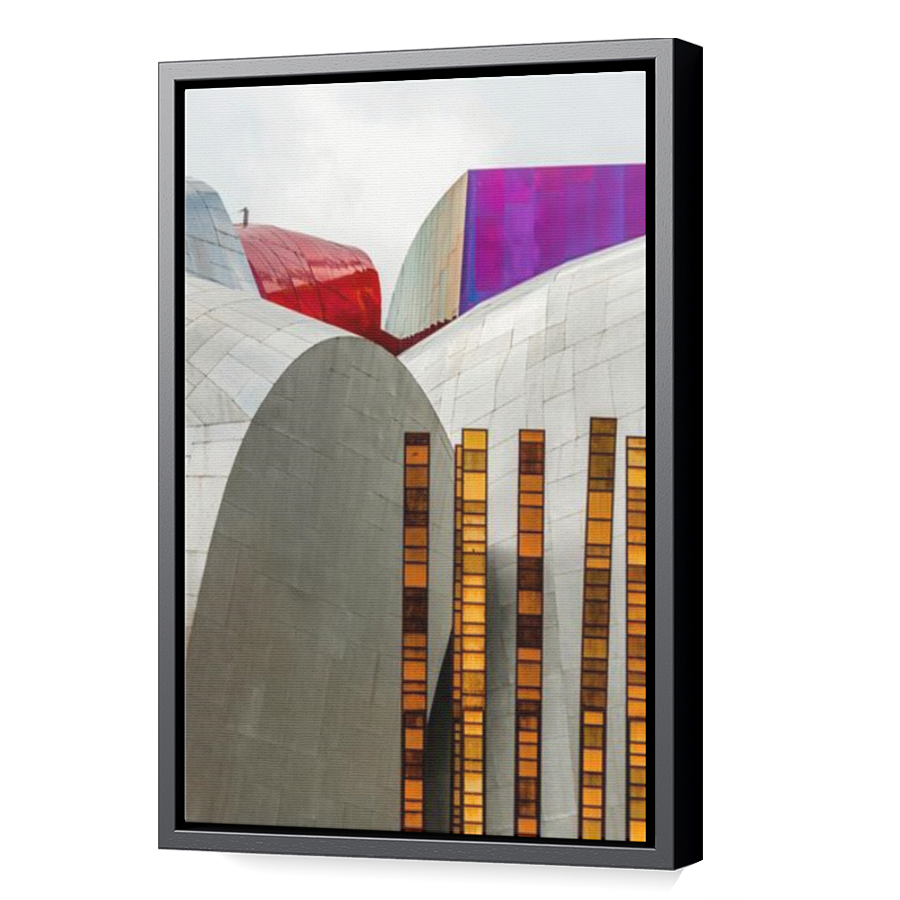 Thumbnail for Canvas - Black Floating Frame