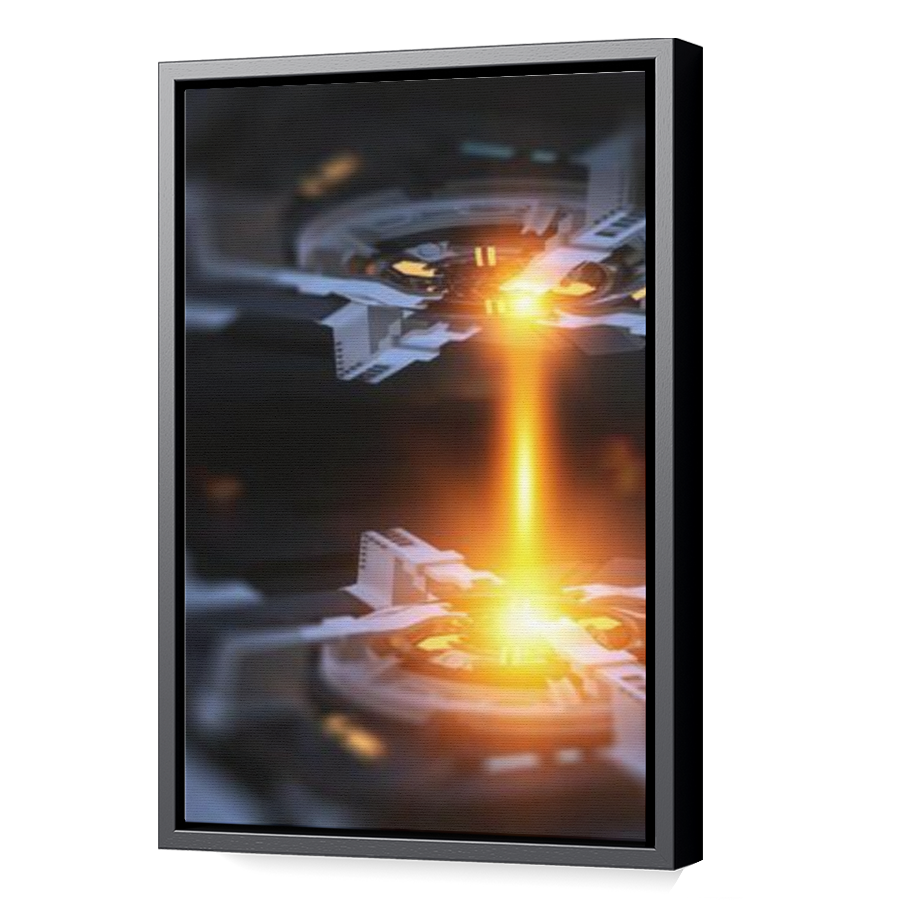Thumbnail for Canvas - Black Floating Frame
