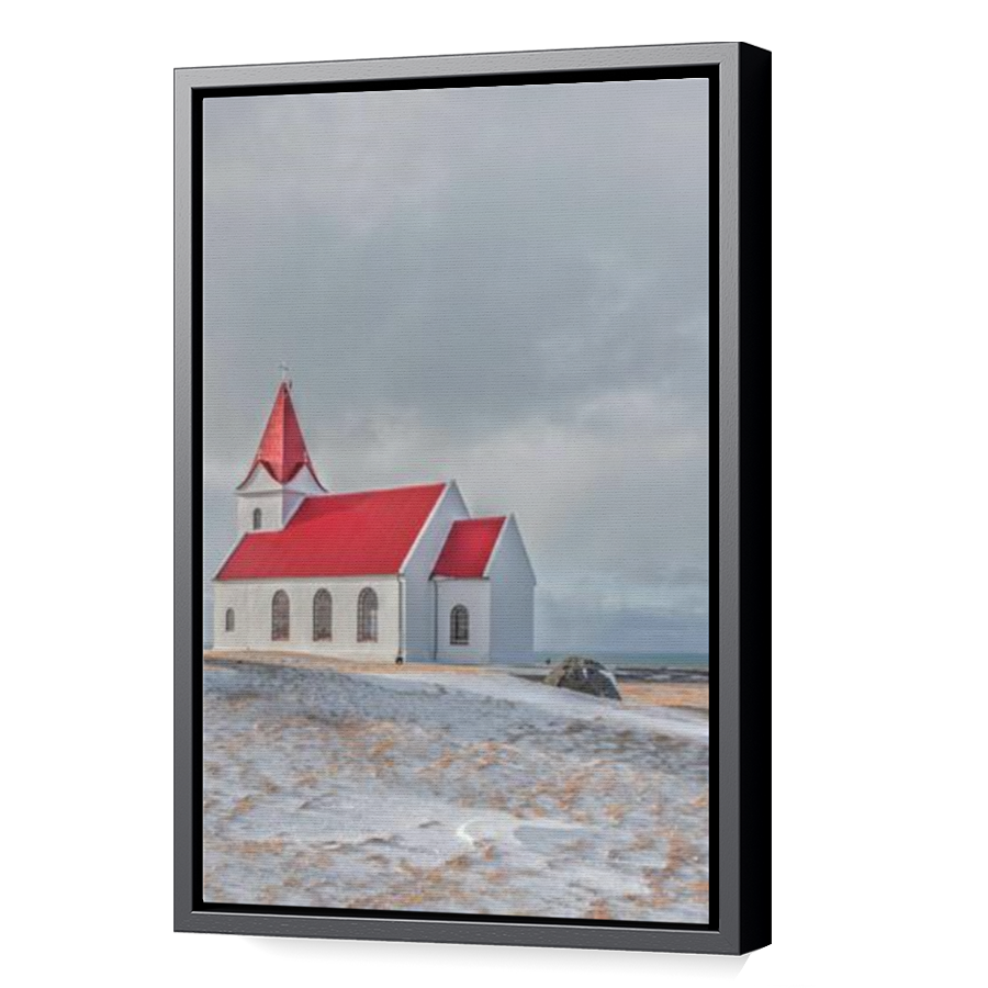 Thumbnail for Canvas - Black Floating Frame