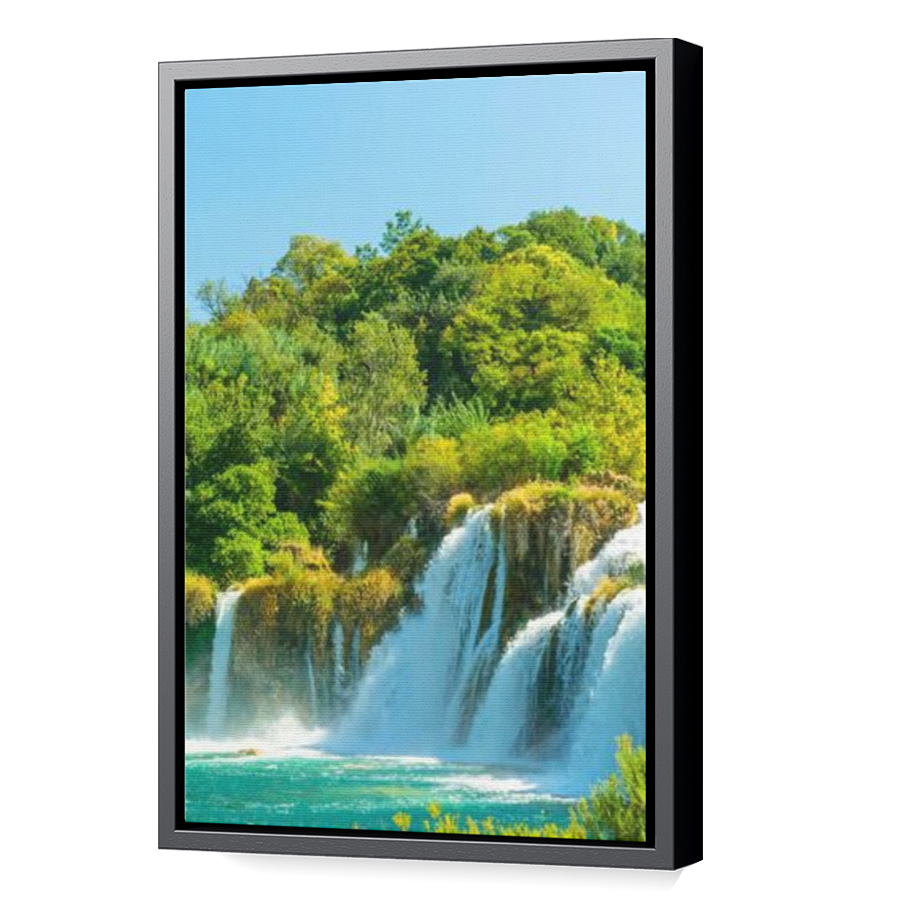 Thumbnail for Canvas - Black Floating Frame