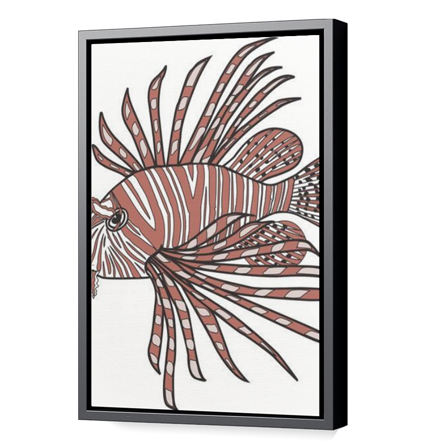 Thumbnail for Canvas - Black Floating Frame