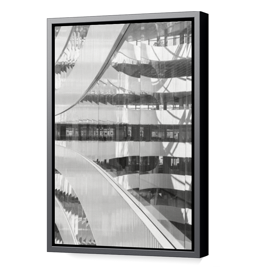 Thumbnail for Canvas - Black Floating Frame