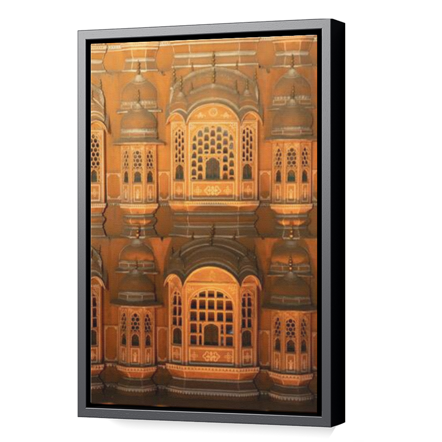 Thumbnail for Canvas - Black Floating Frame