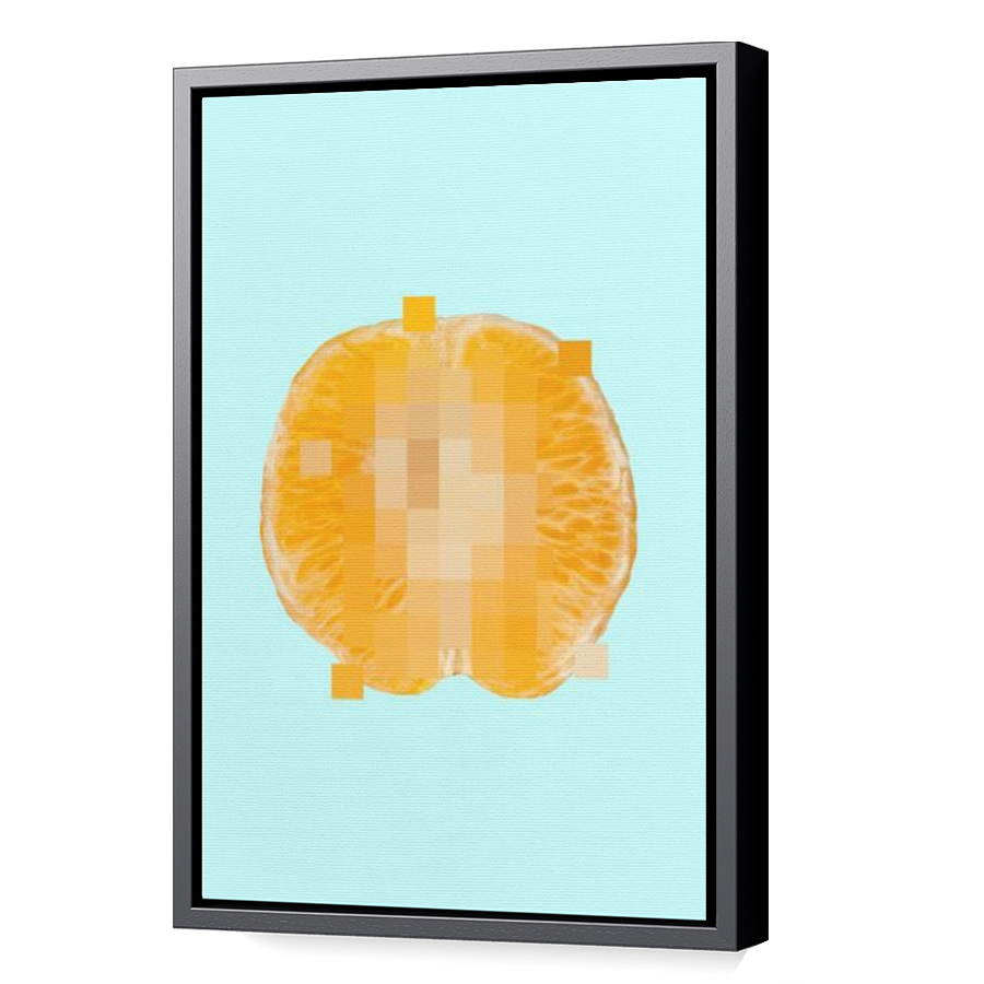 Thumbnail for Canvas - Black Floating Frame