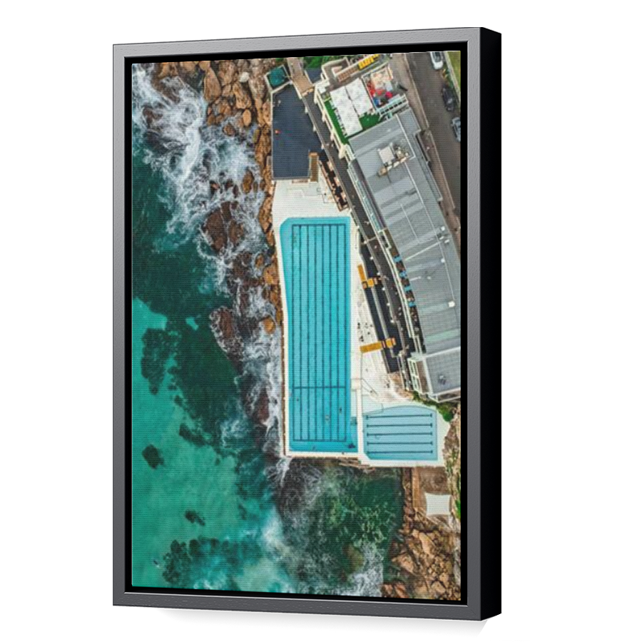 Thumbnail for Canvas - Black Floating Frame