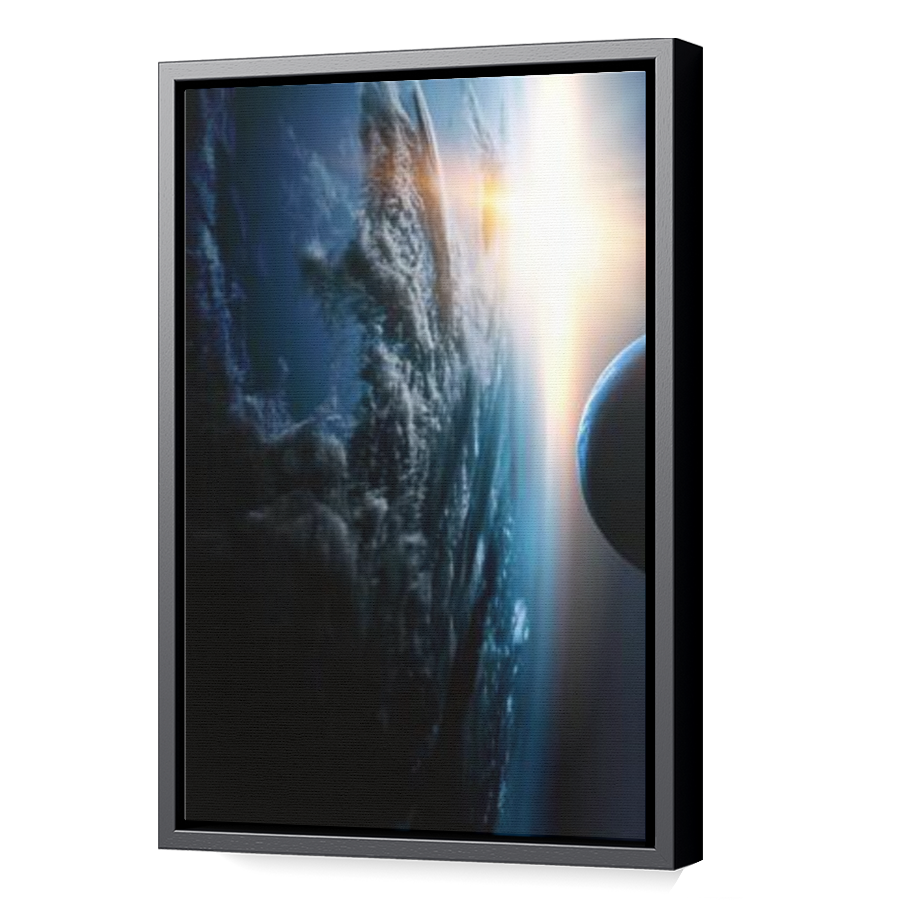Thumbnail for Canvas - Black Floating Frame