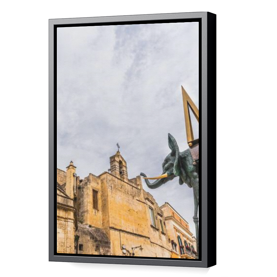 Thumbnail for Canvas - Black Floating Frame