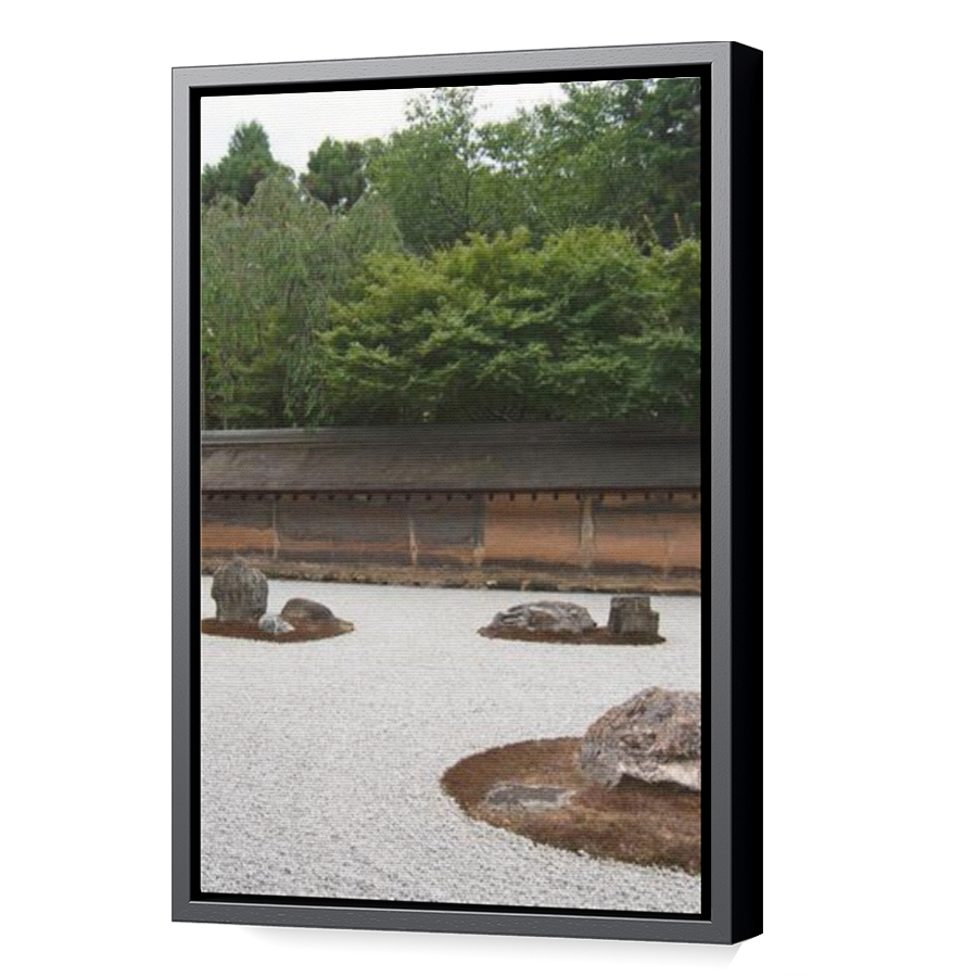 Thumbnail for Canvas - Black Floating Frame