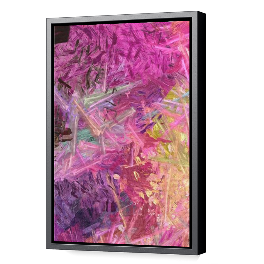 Thumbnail for Canvas - Black Floating Frame