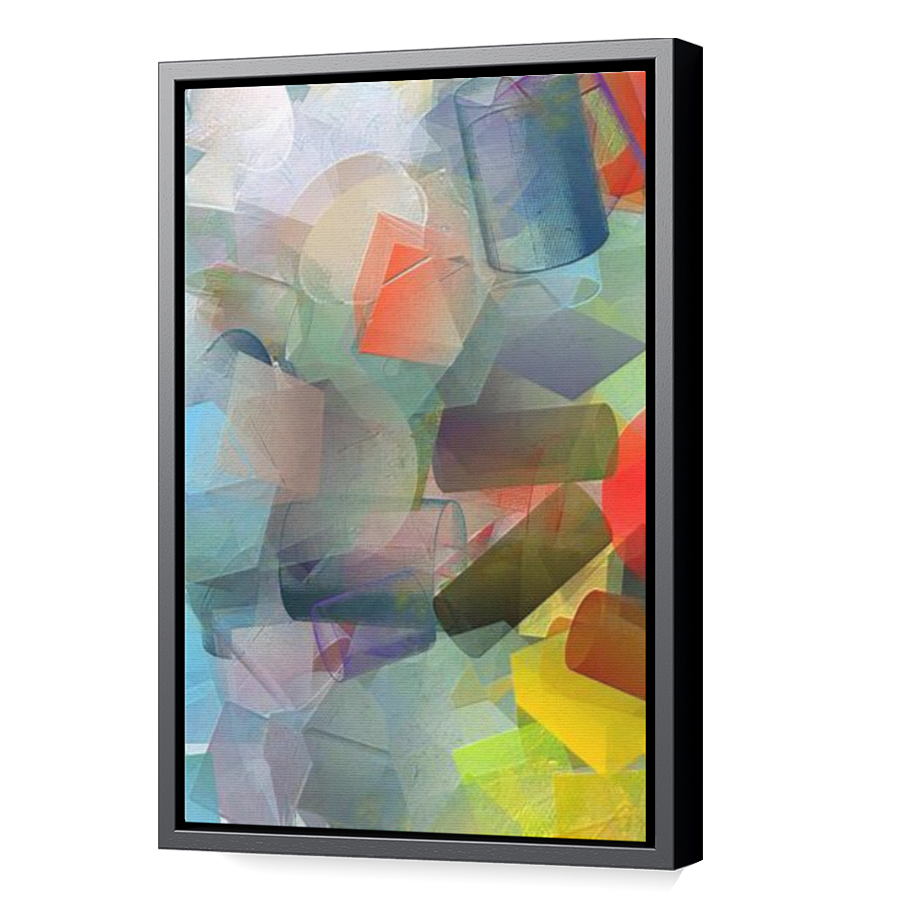 Thumbnail for Canvas - Black Floating Frame