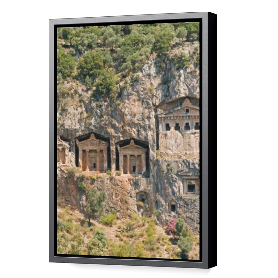 Thumbnail for Canvas - Black Floating Frame