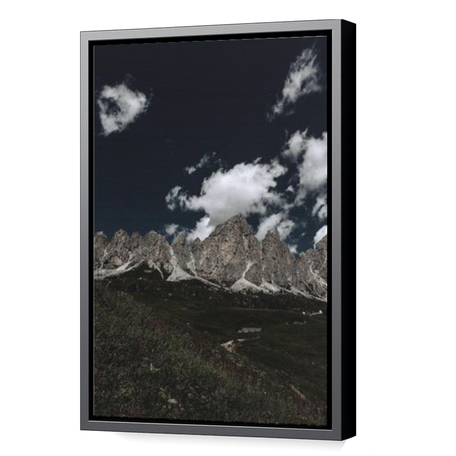 Thumbnail for Canvas - Black Floating Frame