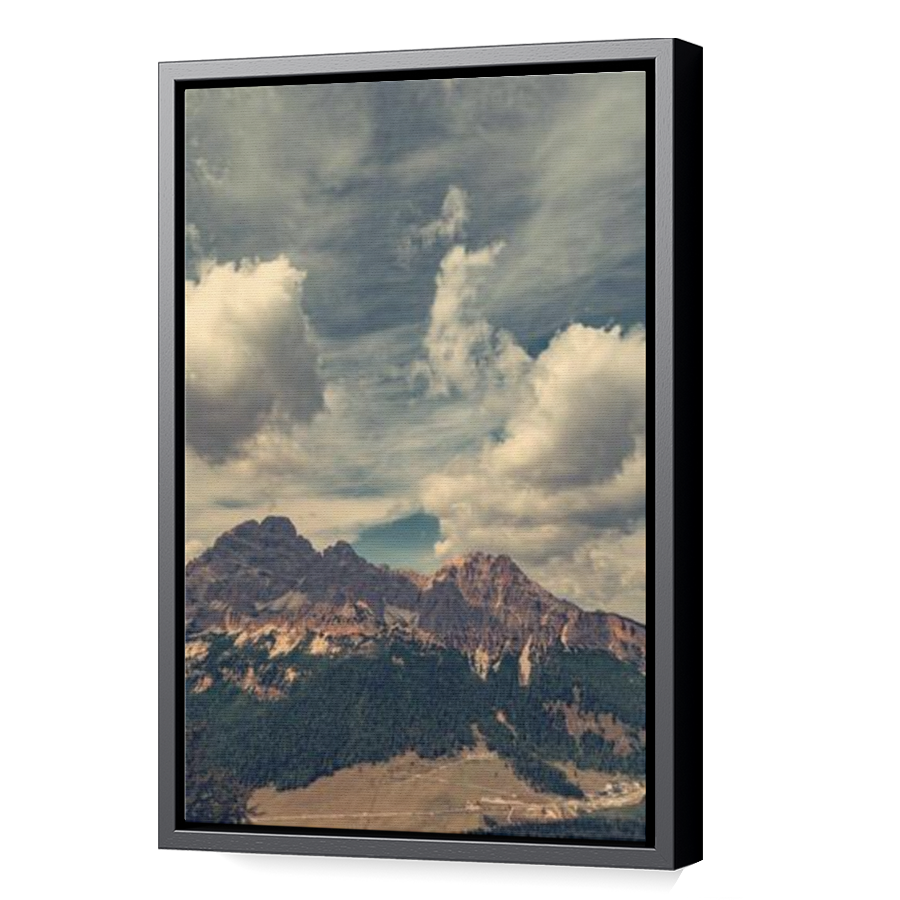 Thumbnail for Canvas - Black Floating Frame