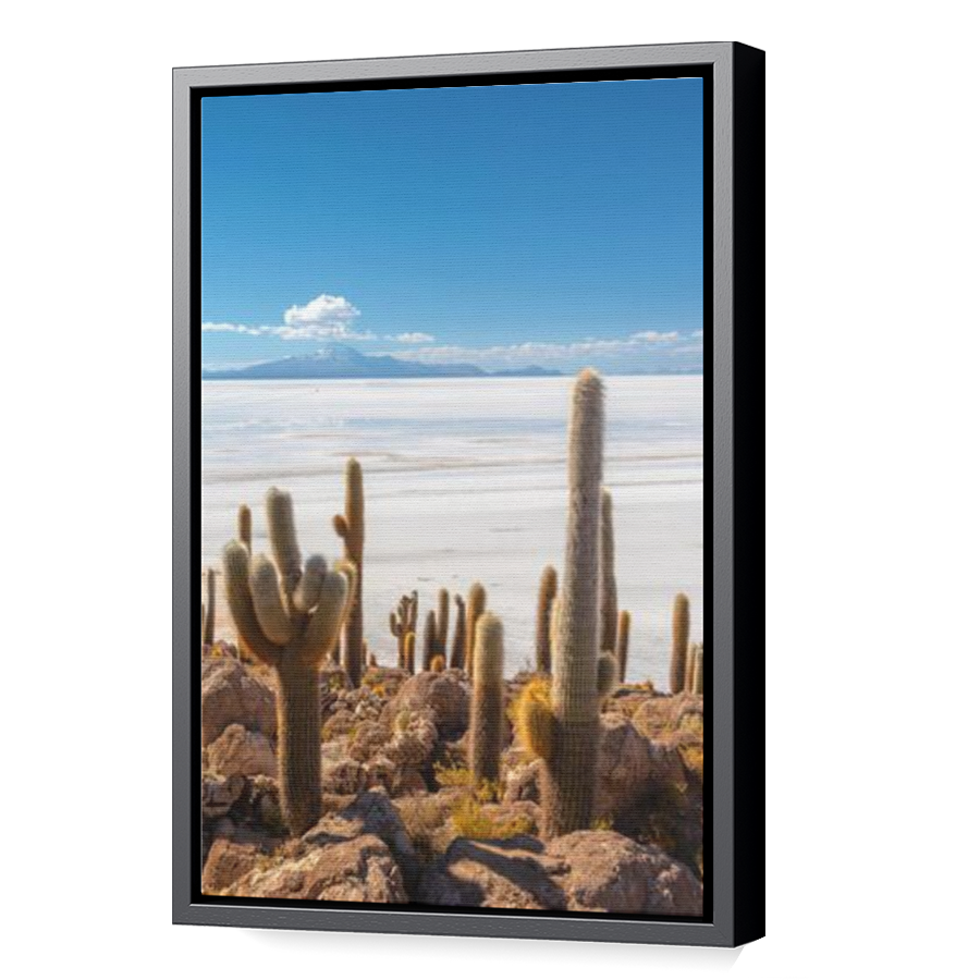 Thumbnail for Canvas - Black Floating Frame