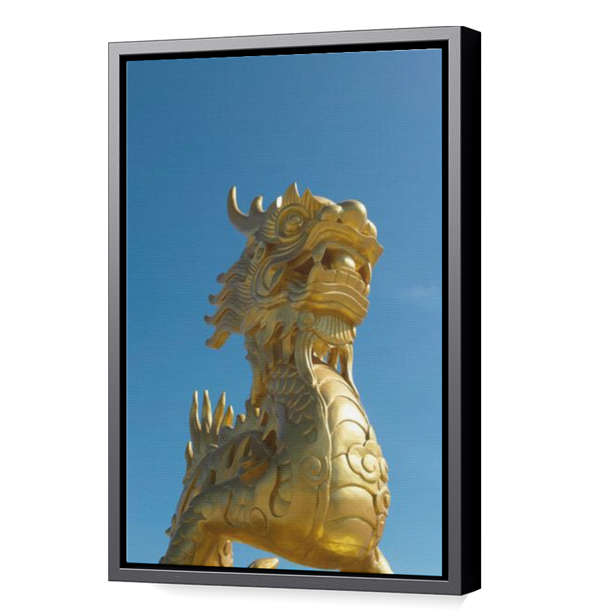 Thumbnail for Canvas - Black Floating Frame
